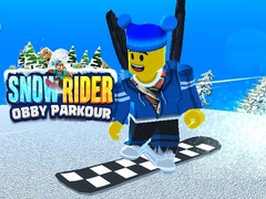 Spel Snow Rider Obby Parkour