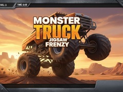 Spel Monster Truck Jigsaw Frenzy