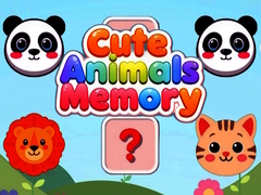 Spel cute Animals Memory