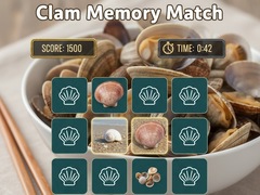Spel Clam Memory Match