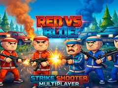 Spel Red vs Blue. Strike Shooter Multiplayer