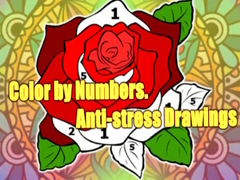 Spel Color by Numbers. Anti-stress Drawings
