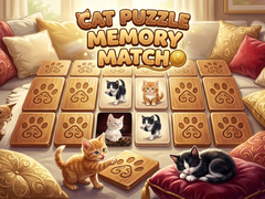 Spel Cat Puzzle Memory Match