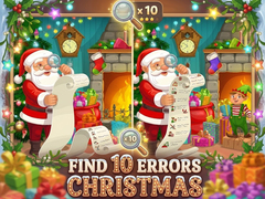 Spel Find 10 Errors Christmas