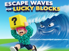 Spel Escape Waves for Lucky Blocks