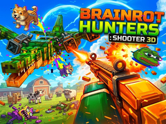 Spel Brainrot Hunters: Shooter 3D
