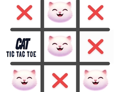 Spel Cat Tic Tac Toe