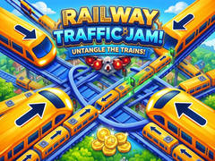 Spel Railway Traffic Jam! Untangle the Trains!
