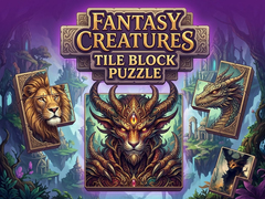 Spel Fantasy Creatures Tile Block Puzzle