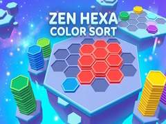 Spel Zen Hexa Color Sort