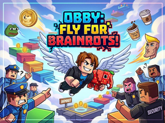 Spel Obby: Fly for Brainrots!