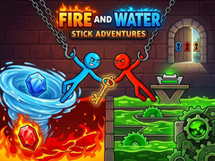 Spel Fire and Water: Stick Adventures