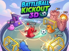 Spel Battle Ball Kickout 3D