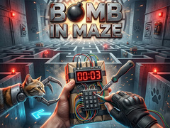 Spel Bomb in Maze