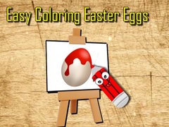 Spel Easy Easter Coloring Eggs