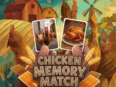 Spel Chicken Memory Match