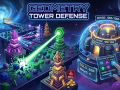 Spel Geometry Tower Defense