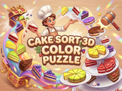 Spel Cake Sort 3D Color Puzzle