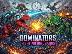 Spel Dominators: Fighting Dinosaurs