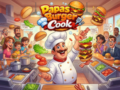 Spel Papas Burger Cook