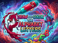 Spel Draw and Color the Alphabet Letters