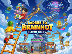 Spel Ladder to Brainhot: Climb Obby
