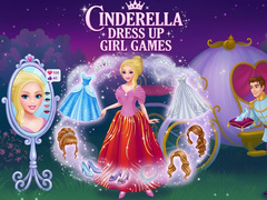 Spel Cinderella Dress Up Girl Games