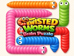 Spel Twisted worms Brain Puzzle
