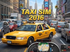 Spel Taxi Sim 2016