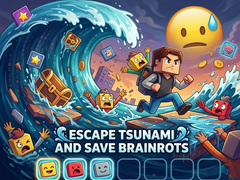 Spel Escape Tsunami and Save Brainrots