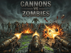 Spel Cannons vs Zombies