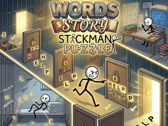 Spel Words Story Stickman Puzzle