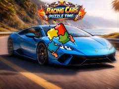 Spel Racing Cars Puzzle Time