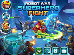 Spel Robot War Superhero Fight