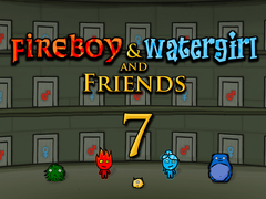Spel Fireboy & Watergirl 7: and Friends