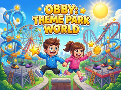 Spel Obby: Theme Park World