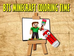Spel BTS Minecraft Coloring Time