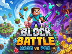 Spel Block Battle - Noob vs Pro