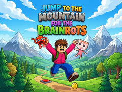 Spel Jump to the Mountain for the Brainrots