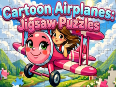 Spel Cartoon Airplanes: Jigsaw Puzzles