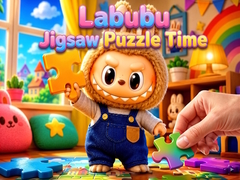 Spel Labubu Jigsaw Puzzle Time