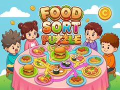 Spel Food Sort Puzzle