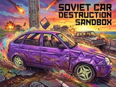 Spel Soviet Car Destruction Sandbox