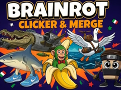 Spel Brainrot Clicker & Merge
