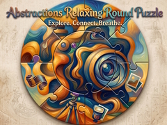 Spel Abstractions Relaxing Round Puzzle