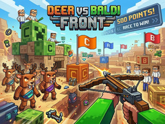 Spel Deer Vs Baldi: Front
