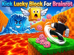 Spel Kick Lucky Block For Brainrot