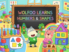Spel Wolfoo Learns Numbers & Shapes