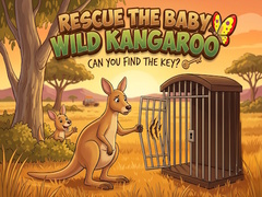 Spel Rescue the Baby Wild Kangaroo