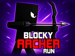 Spel Blocky Archer Run